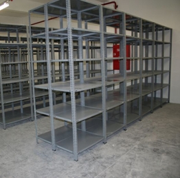 Light Shelving with Bolts